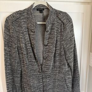 Lane Bryant Knit Gray/White Blaze size 16 NWT